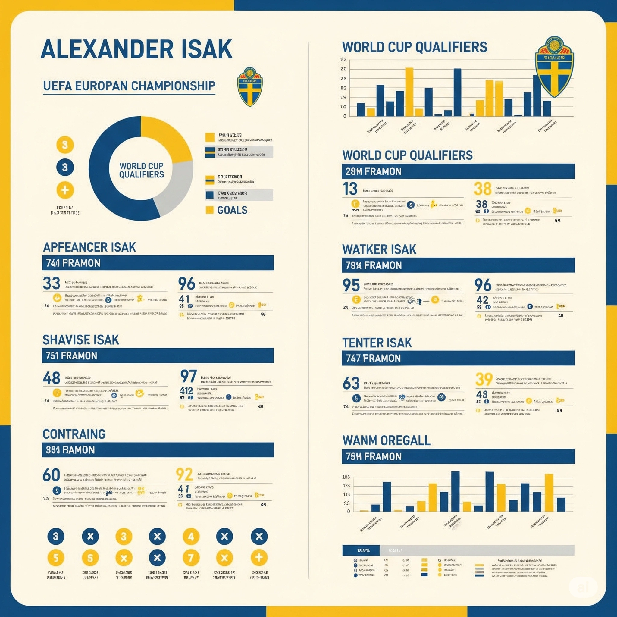 Isak overview in UEFA